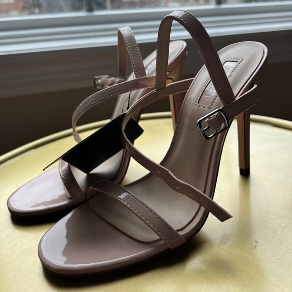 Forever 21 Pink Strappy Heel - Picture 4 of 7